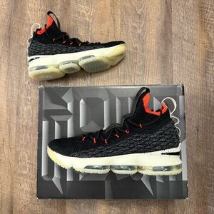 Nike LeBron 15 XV Bright Crimson Black